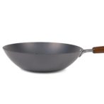 ”燕鉄器” 窒化鉄 底平 中華 北京鍋 30cm 33cm